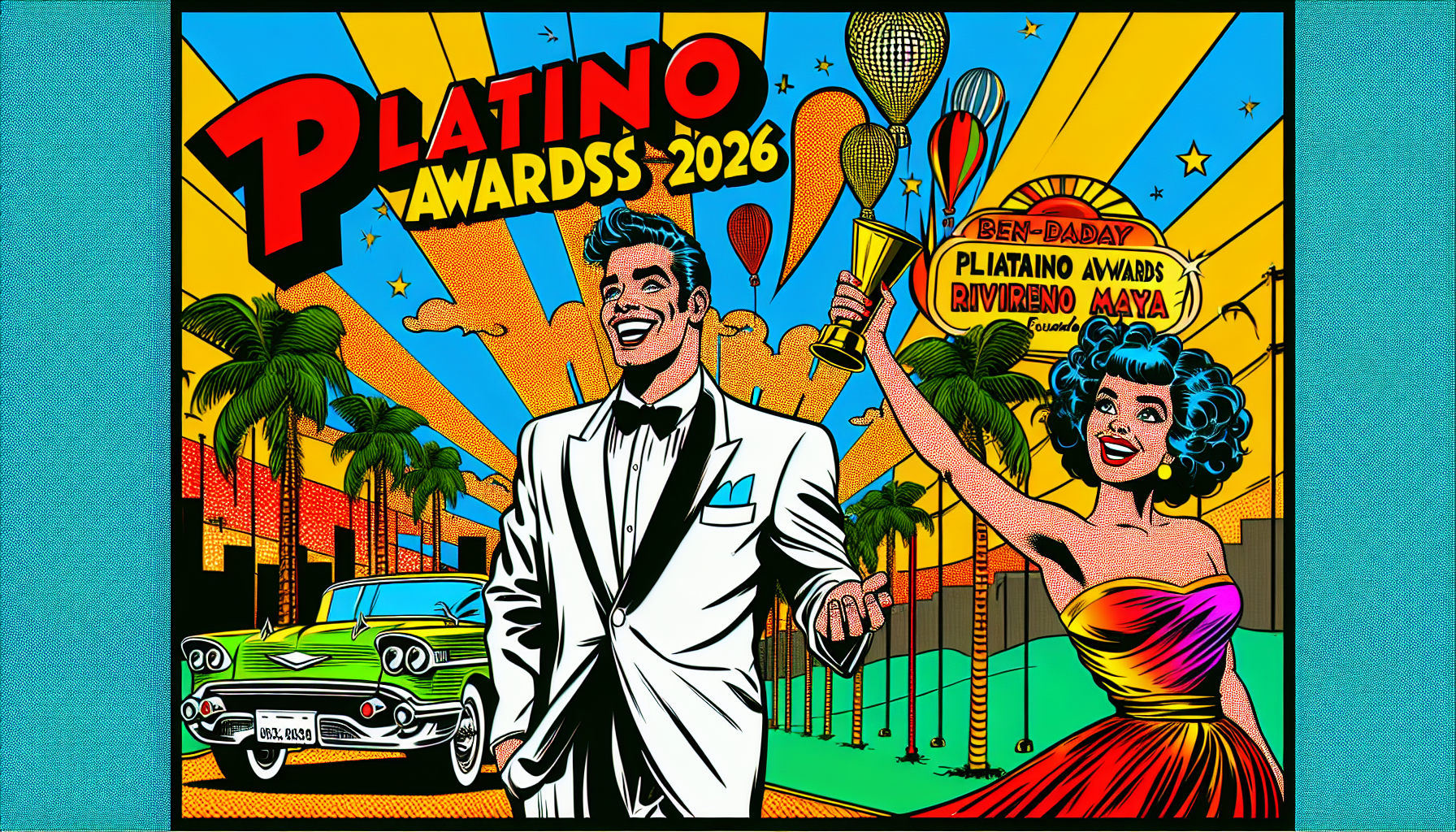 Carlos Torres y Dolores Fonzi inauguran Premios Platino 2026 en la Riviera Maya